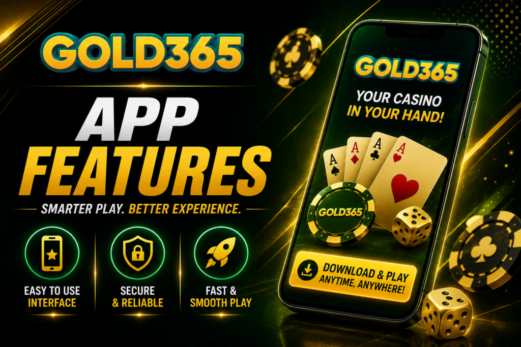 Gold365 App Features