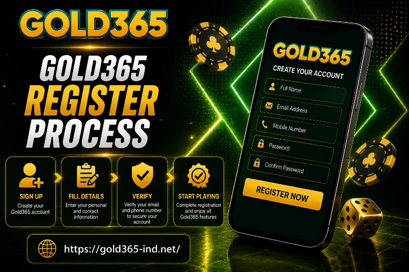 Gold365 Register Process