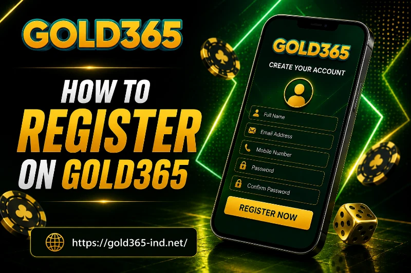 How to Register on Gold365